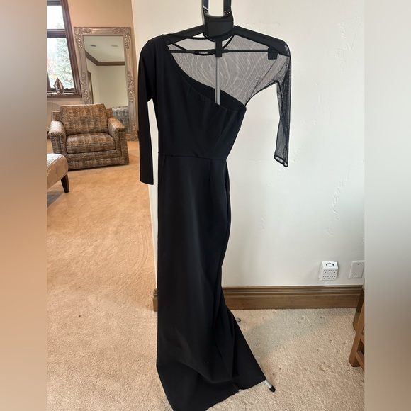 Chiara Boni Asymmetric Column Gown - Picture 6 of 8